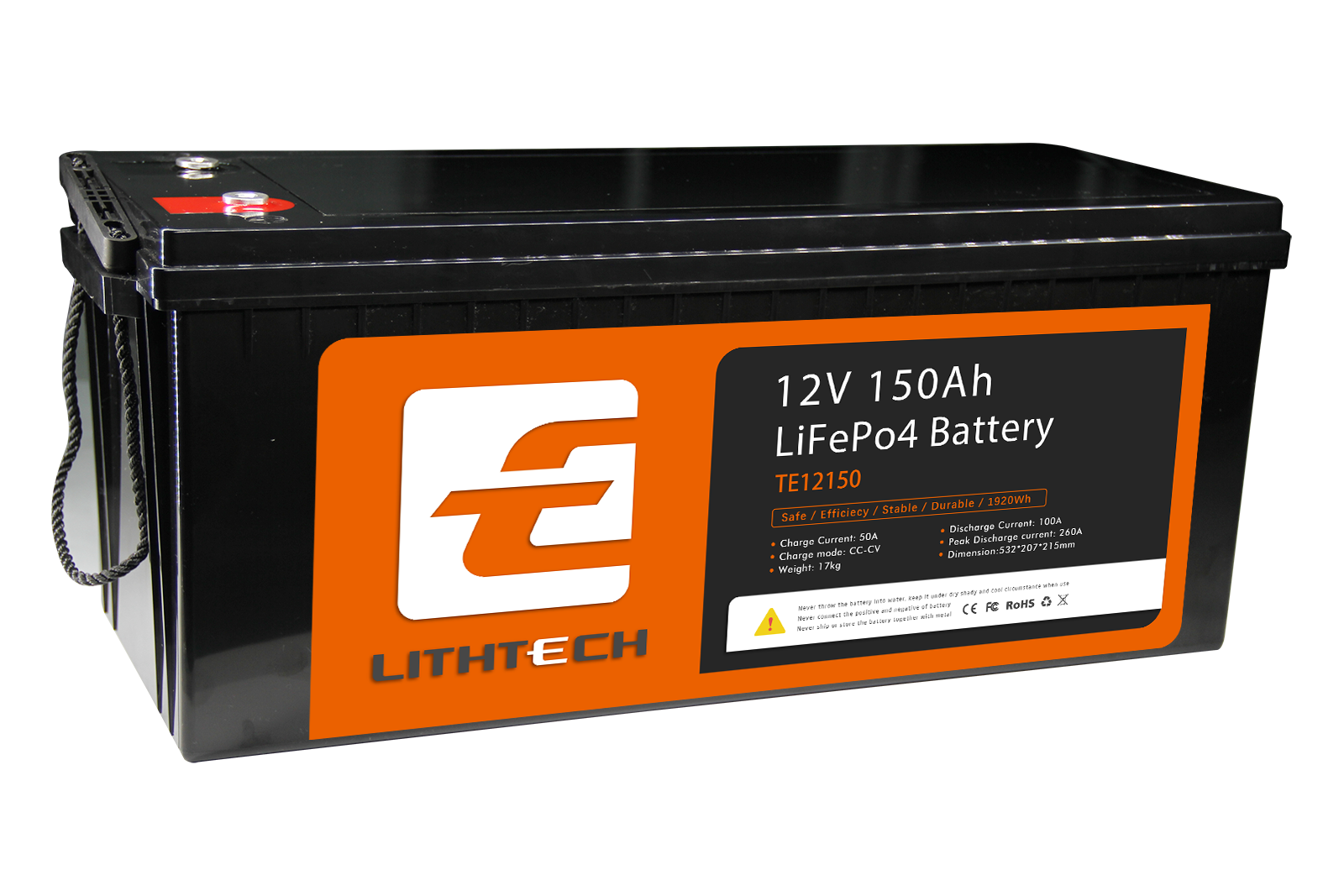Alpha150 12V 150Ah Lithium Battery
