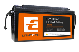 12V 200Ah Rechargeable LiFePO4 Battery Pack For RV Home Appliance